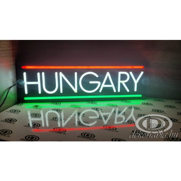 HUNGARY neon tábla