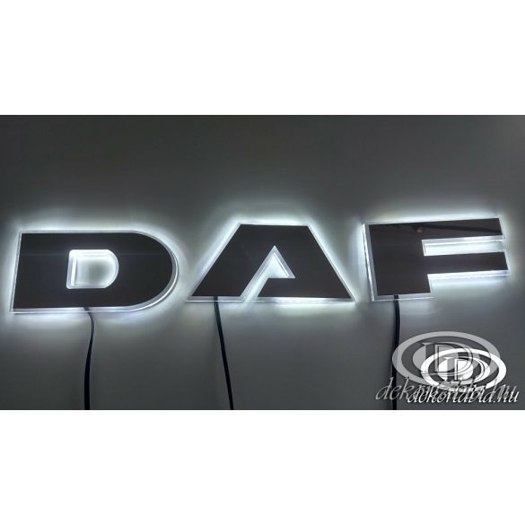 Világító DAF felirat