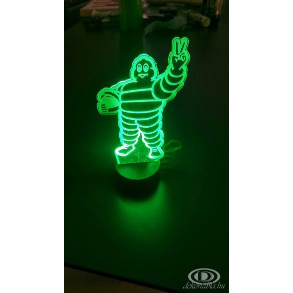 Michelin baba világító 3D tábla