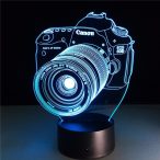 Canon fényképező világító 3D tábla