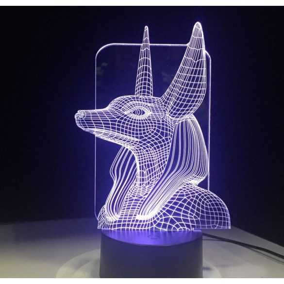 Egyiptomi jelkép világító 3D tábla