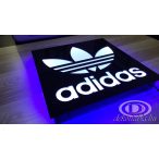 Adidas világító tábla