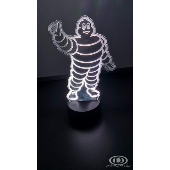 Michelin baba világító 3D tábla