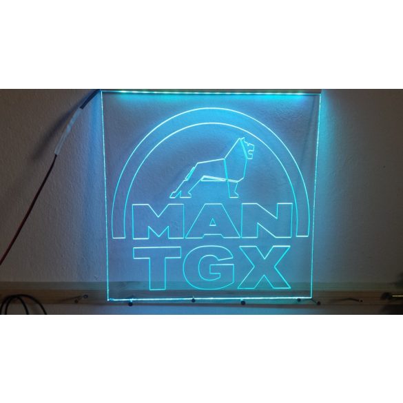 MAN TGX világító tábla